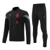 Chaqueta De Entrenamiento Trajes AC Milan 2022 Negra - Hombre